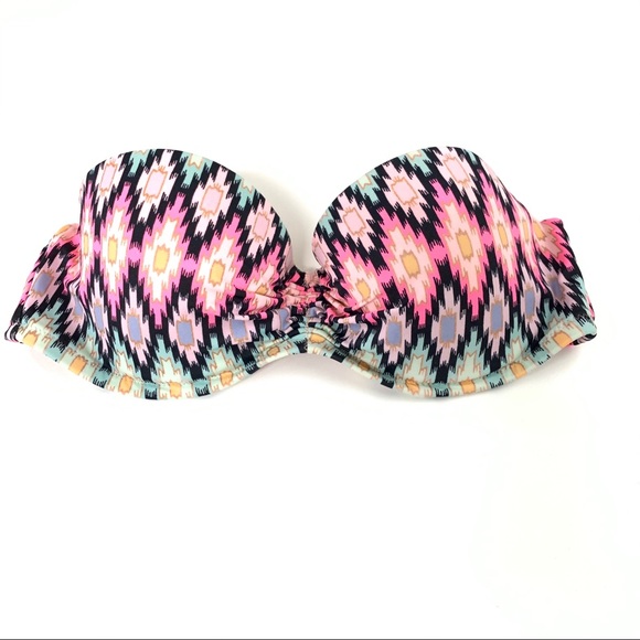 Victoria's Secret Other - Victorias Secret Bikini Top 32C Flirt Bandeau Pink